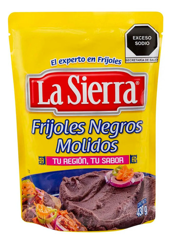 3 Bolsas Frijoles Molidos La Sierra 430g C/u Comida Yucateca
