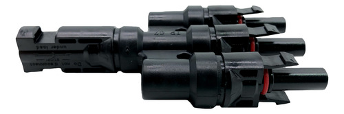Conector Mc4 T3 A 1 Par Mc4 Y 3-1 P Panel Solar Negro