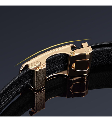 Cinto Masculino Williampolo Classico - Ajustável Cor Dourado/n5 Desenho Do Tecido Liso Tamanho 125