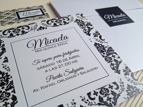 Invitaciones 15 Años X 10 Unidades (ver Detalle)