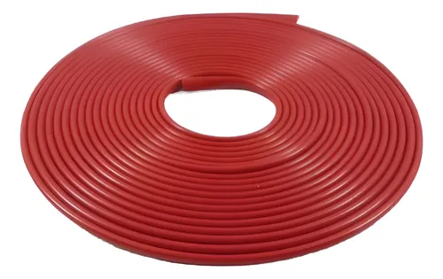 Protetor De Portas E Bordas Vermelho 10mt Universal P/carros