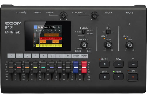 Zoom R12 Multitrak Estudio Digital Touchscreen