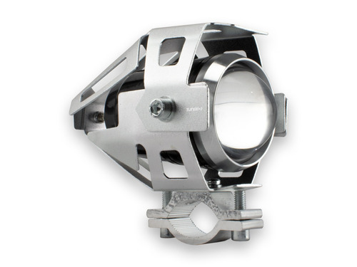 Faro Universal Base Para Moto 1 Led Cob 10w Blanco Funciones