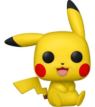 Comprar Boneco Funko Pop Pikachu Sentado 842 Pokémon Anime Games