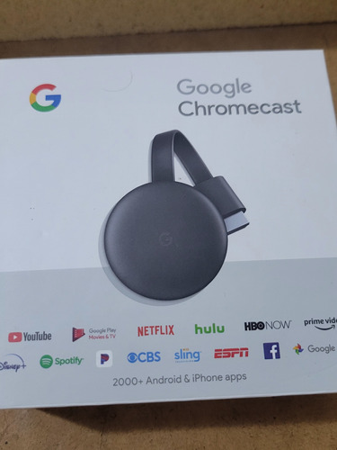 Google Chromecast 3, Netflix Youtube Disney Hbo Amazon Pri