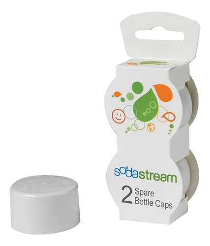 Sodastream - Tapas Para Botellas  2 Unidades   Color Blanco