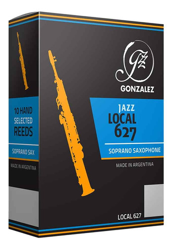 Cañas Gonzalez Para Saxo Soprano Local Jazz Caja De 10u