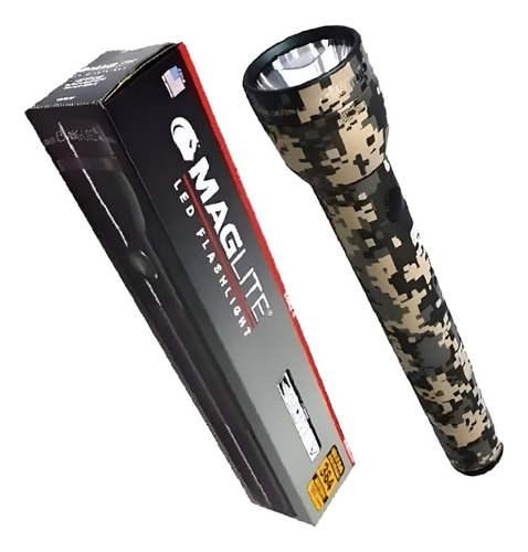 Linterna Maglite Led St3dmr5 3d Ucp Camo Caja Potente Caza