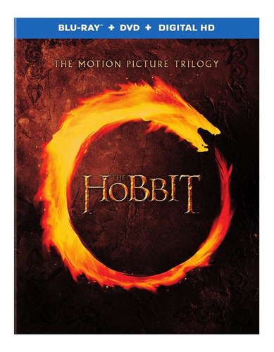 Hobbit Trilogia Importada Boxset Peliculas Blu-ray + Dvd