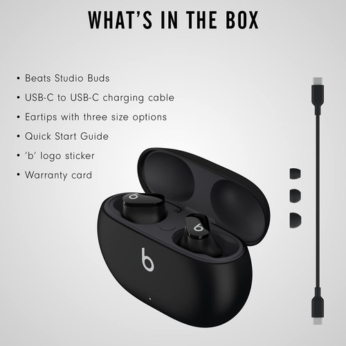 Auriculares Inalámbricos Con Cancelación De Ruido Negro