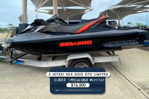 Imagen 1 de 6 de 2 Motos Sea Doo Jetski Gtx Limited Lv1767