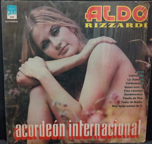 Lp Aldo Rizzardi - Acordeón Internacional 1977