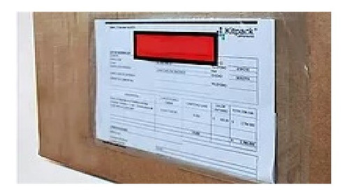 Imagen 3 de 4 de Bolsa Portadocumento 100 Uds 25,5 X 12 Cm