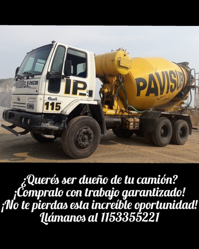 Motohormigonero/ Pagalo Con Trabajo Asegurado Oportunidad !!