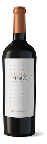 Vino Tinto Alma Mora Merlot Vendimia Finca Las Moras 750 Ml