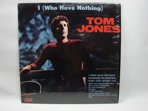Vinilo Tom Jones I (who Have Nothing) 1970 Ed Canadá