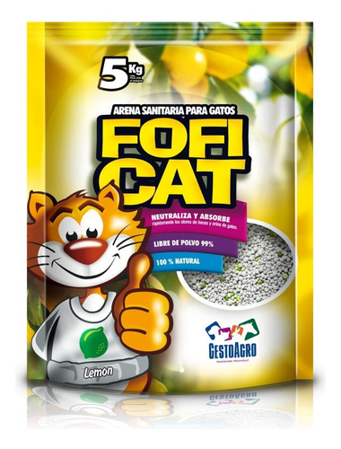 Arena Foficat Limón 5 Kg