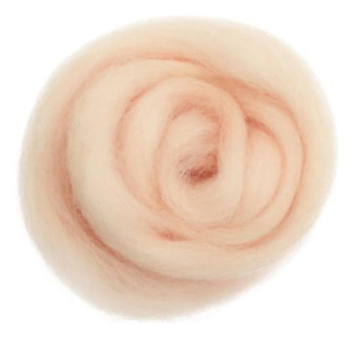 5x10g Lana Top Roving Fieltro Lana Fieltro Fibra Rosa