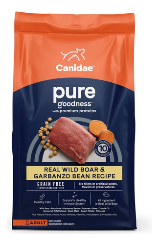 Comida Seca Para Perros Pure Con Ingredientes Para Perros Ad