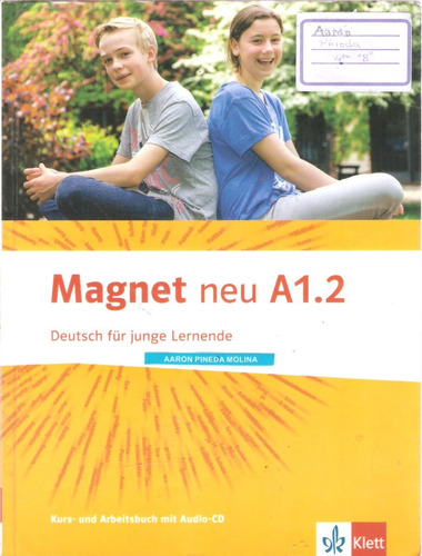 Magnet Neu A1.2 - Kurs - Arbeitsbuch + Audio Cd