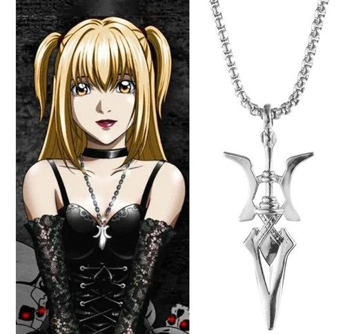 Collar Con Colgante Unisex De Anime Death Note Misa Misa