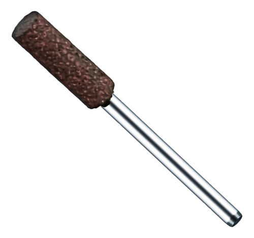 Kit 3 Ponta Montada 6mm Borracha Abrasiva Haste 3mm Retífica