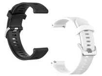 Comprar 2x Pulseiras Silicone Compatível Com Pebble Time Round Large