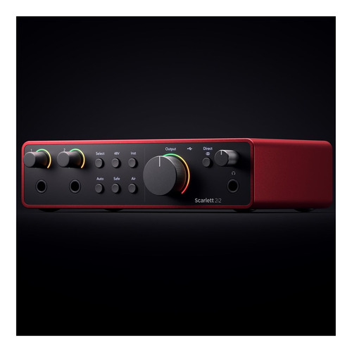 Focusrite Scarlett 2i2: Interfaz Usb Y Bundle Para Estudio