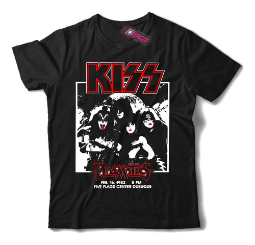 Remera _kiss The Plasmatics Concert Mb41 Dtg Premium