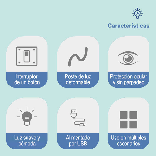Lámpara De Escritorio Luz Led, Dinosaurio Y Cuidar La Vista Verde Claro