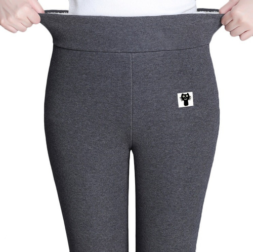 Leggings Térmicos De Invierno Con Forro Polar Grueso Mujer