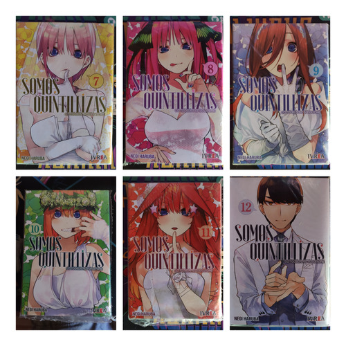 ¡colección Completa De Manga  Somos Quintillizas !