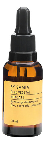 Óleo Vegetal Abacate 30ml - By Samia 