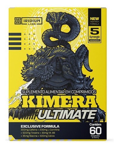 Kimera Ultimate 60 Comps - Iridium Labs - Thermo Tecnológico Sin sabor