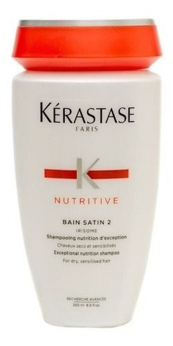 Kerastase Shampoo X 250 Nutritive Bain Satin 2 Cabello Seco