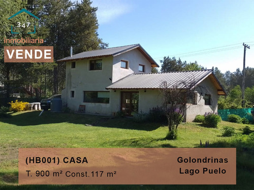 (hb001) Casa En Golondrinas, Lago Puelo