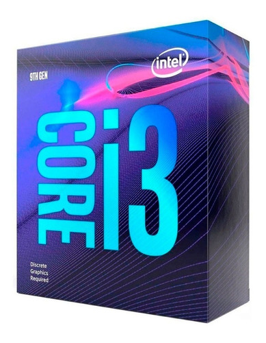 Procesador Intel Core I3 9100f 9th Gen 4.2ghz 4 Núcleos