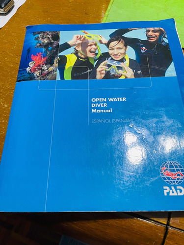 Libro De Buceo Open Water Usado En Español