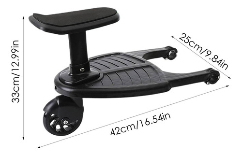 Silla De Paseo Con Ruedas Ride On Board, Accesorio Para Niño
