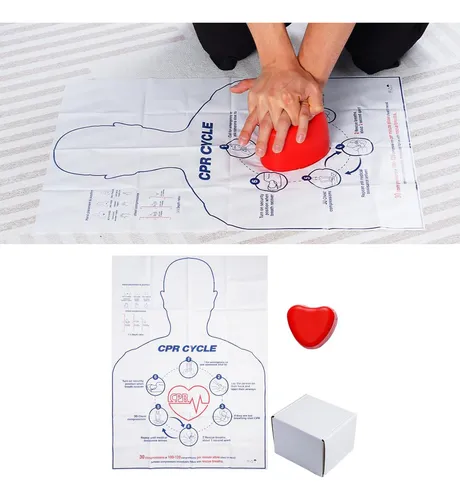 Kit De Entrenamiento Rcp Solo Manos Para Instructores Y Estu