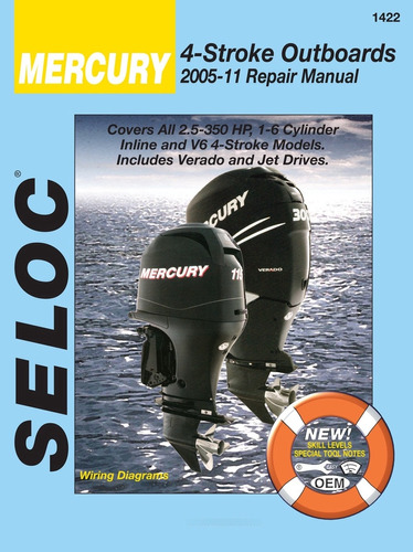 Sierra 18 22 Mercury 4 Tiempo Fueraborda Manual Reparacion