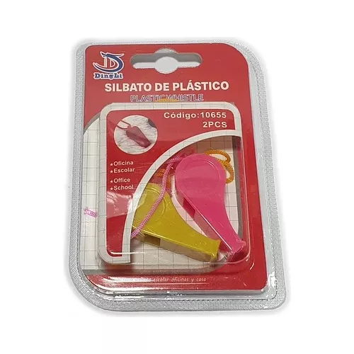 Silbato Plastico Profesional DRB 50 - Con cordon
