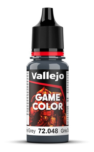 Game Color Vallejo Modelismo 17ml Color 72048 Gris Sombra Color 72048 GRIS SOMBRA-SOMBRE GREY