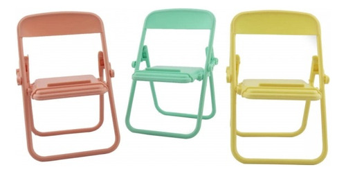 Silla Porta Celular Diseño Plegable Niños Soporte Mesa X2und