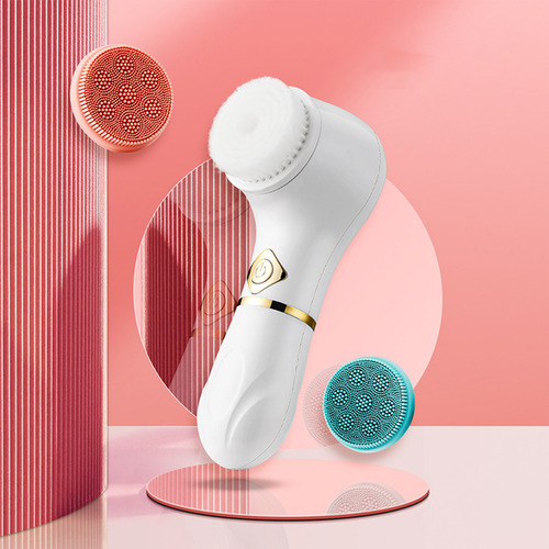 Cepillo Limpiador Facial Vibratorio L Three In Ipx7 Con 3 90