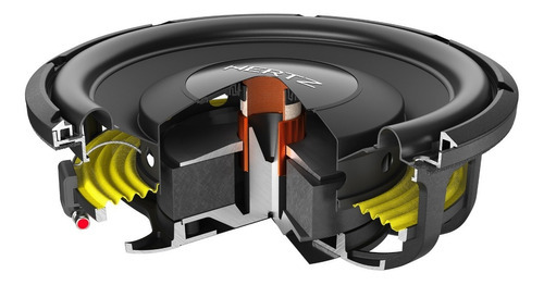 Alto Falante Subwoofer Hertz Mille Mps 300 S2 500w Rms 12 Polegadas