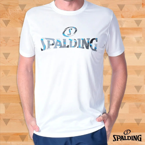 Camiseta Remera Spalding Casual Deportiva De Hombre