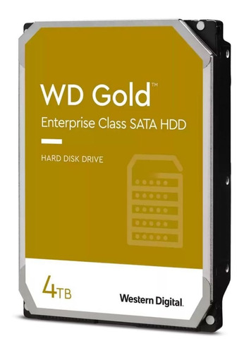 Disco Hdd 3.5  4tb Western Digital Gold 7200rpm