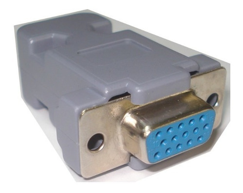 Conector Db15 Vga Hembra P/soldar C/cubierta