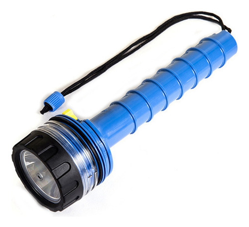 Linterna Potente Profesional Scuba Diving Light, Azul